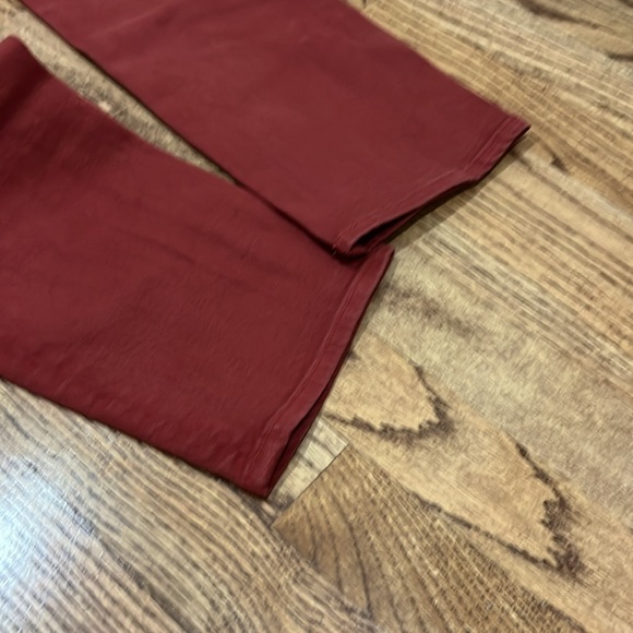 Frame Denim Women's Red Jeans “le high straight” - Picture 8 of 10